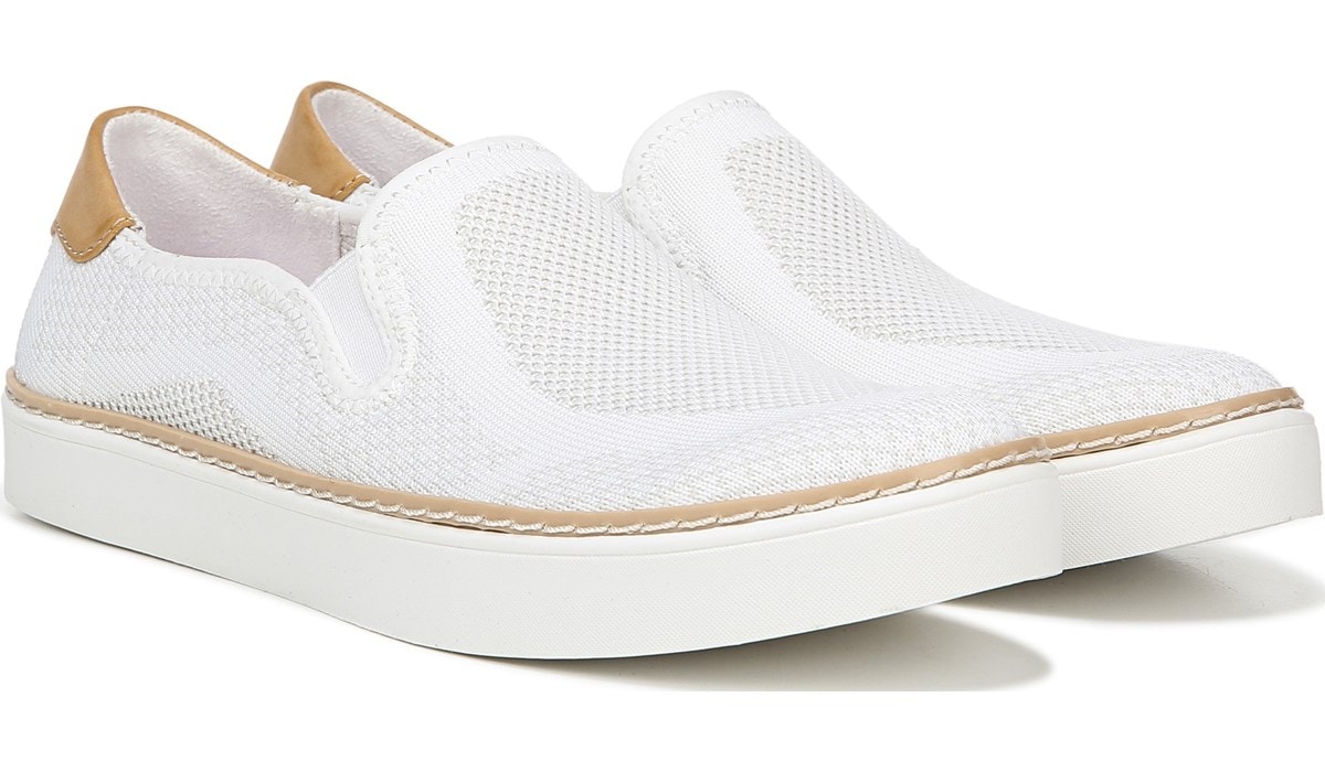 knitted twist slip on sneakers