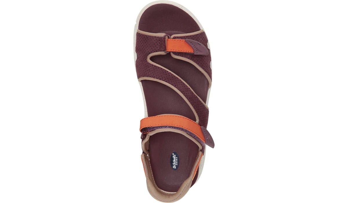 Adelle 2 Sandal in Green Microfiber American Lifestyle Dr Scholls Shoes