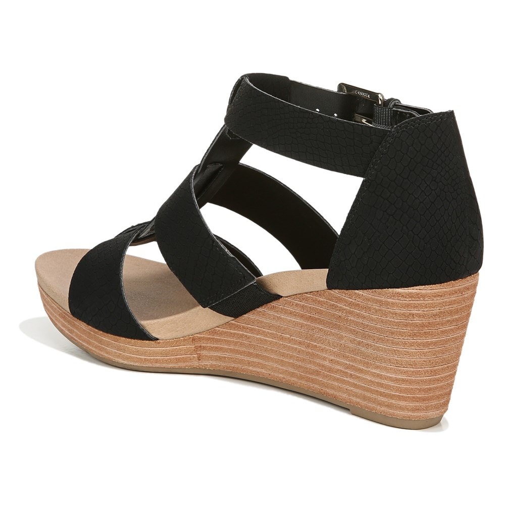 Barton Wedge Dr Scholls Black Wedges Scholl's Women's Barton Wedge
