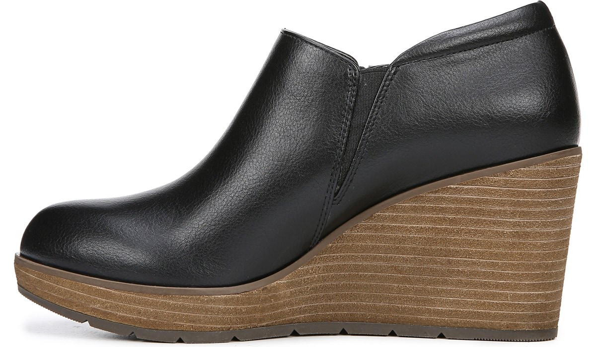 dr scholl's work it wedge booties