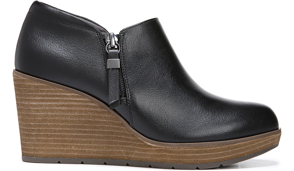 dr scholl's work it wedge booties