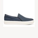 Navy Blue Faux Leather
