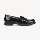Black Faux Leather