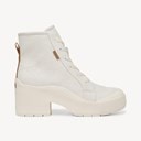 White Faux Leather