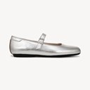 Silver Faux Leather