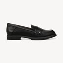 Black Faux Leather