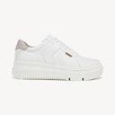 White Faux Leather