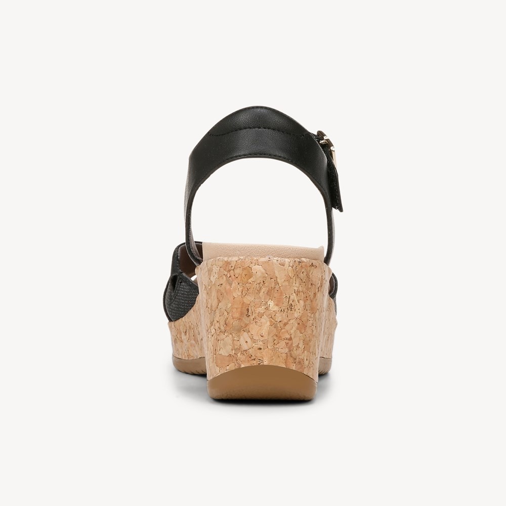 Women's Citrine Sun Wedge Sandal - Back