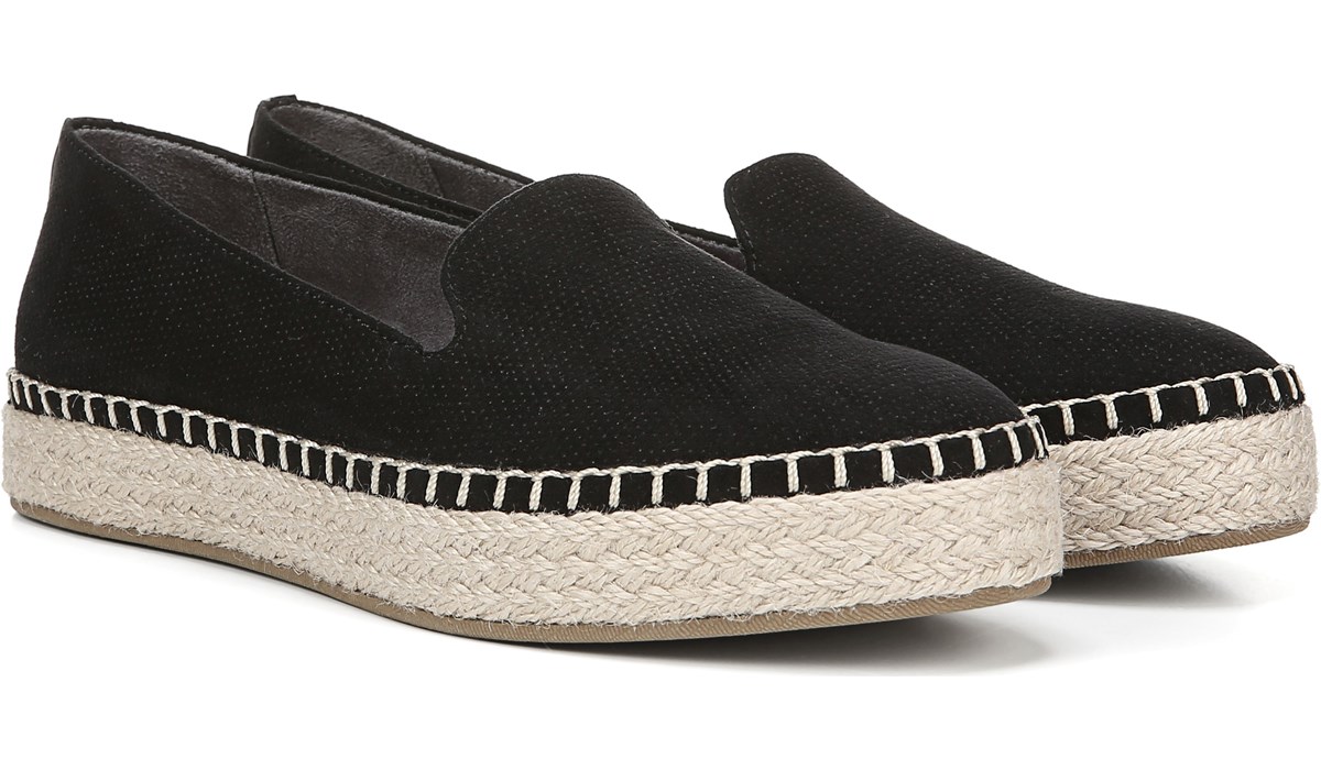 black espadrille sneakers