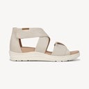 Off White Faux Leather