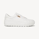 White Faux Leather