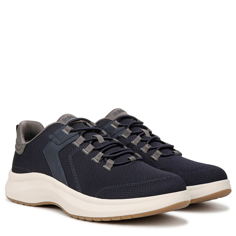Dr. Scholl's Beyond Comfort Men's Feel Relief Slip On Sneaker Shoes Dark Navy Fabric DRSBC Navy Blue Mesh 11.5 M