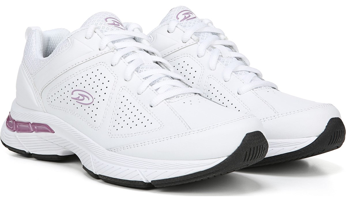 white leather lace up sneakers