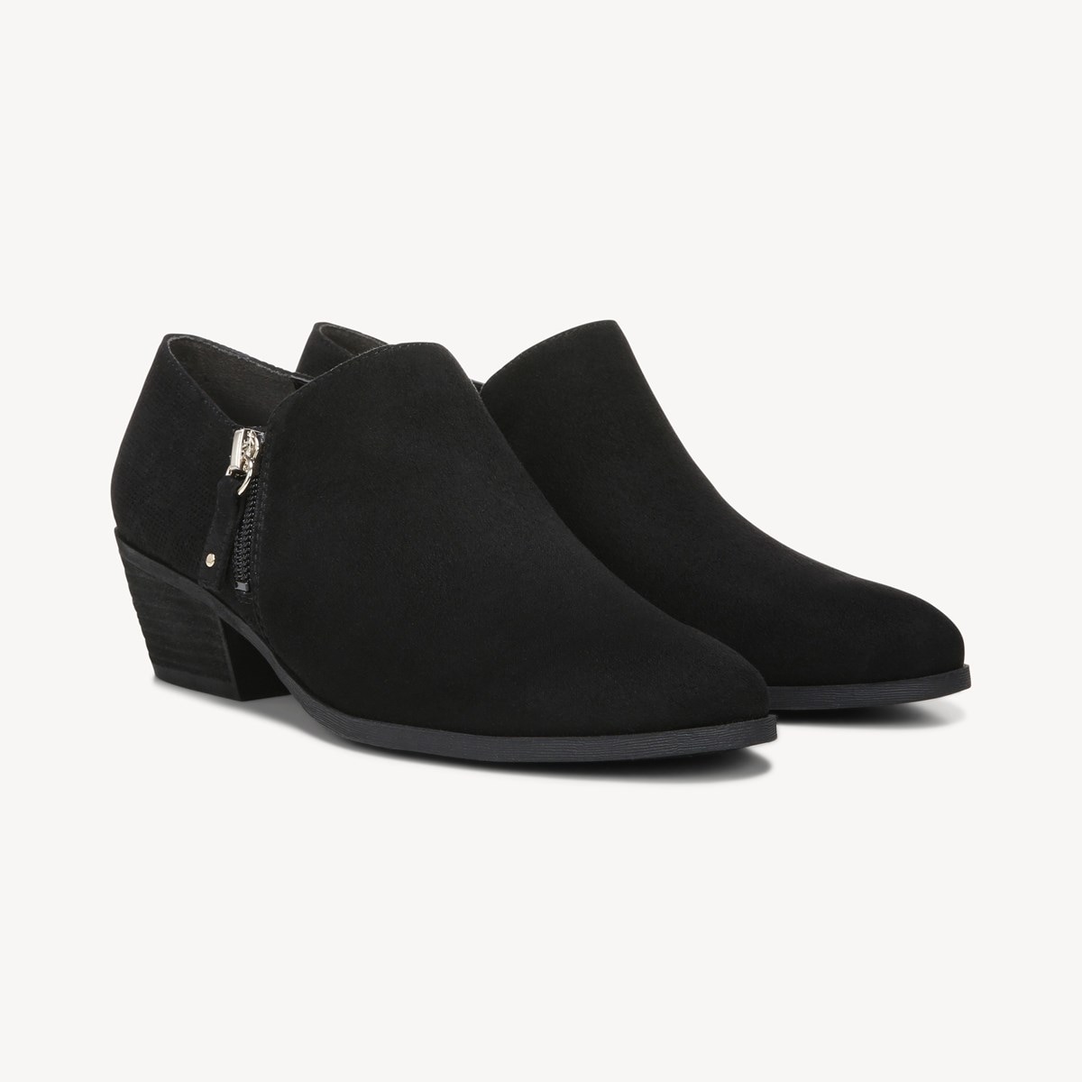 dr scholls black bootie