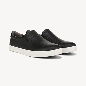 dr scholl's slip on sneakers black