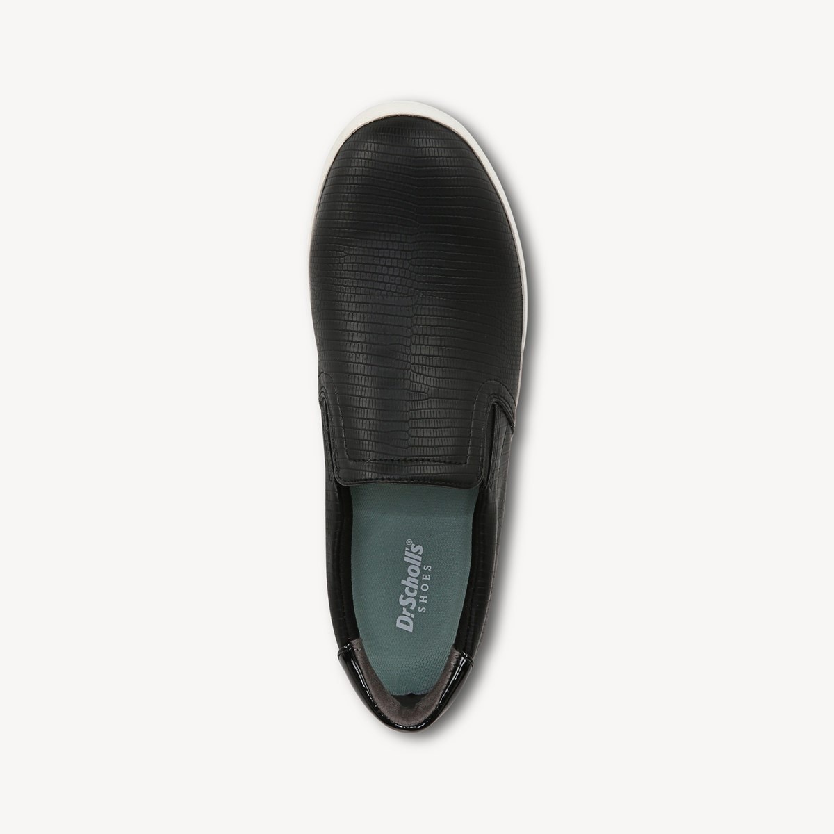 dr scholl's madison black lizard