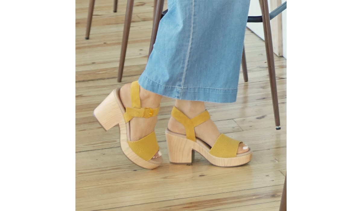 Brickell Block Heel Sandal 