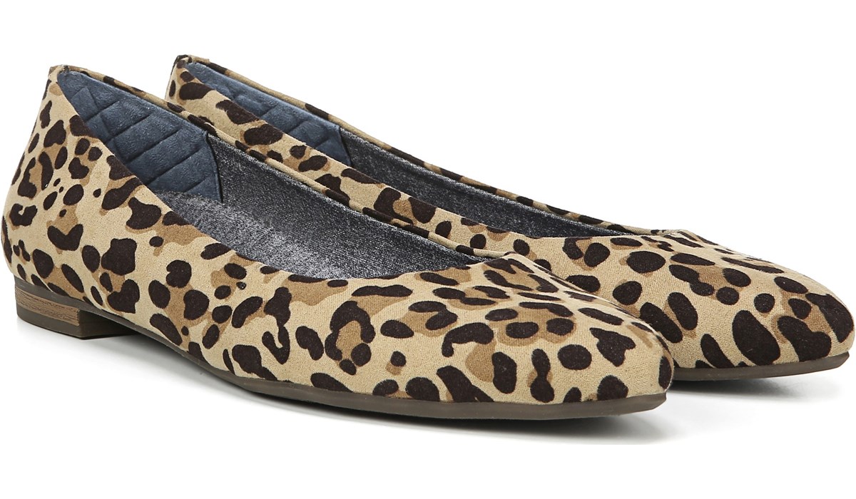 dr scholl's really flat leopard