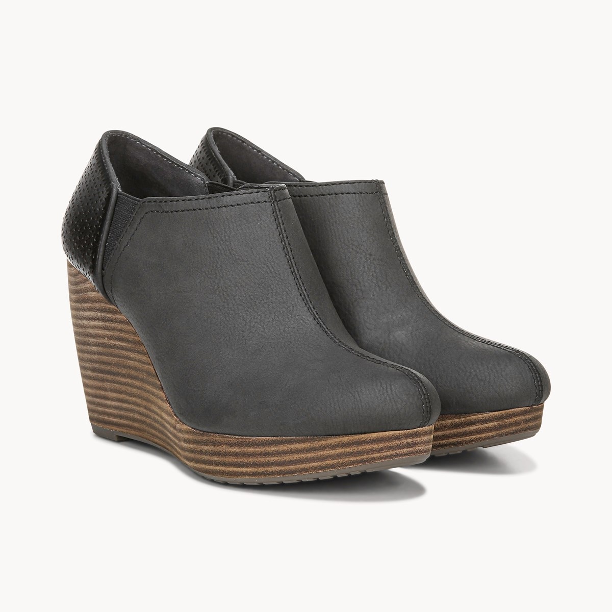 dr scholl's harlow wedge bootie