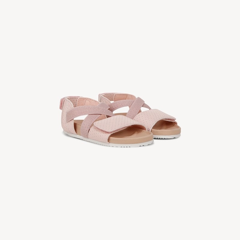 Dr. Scholl's Kids' Islander Sandal Toddler/Little Kid Sandals Light Pink Faux Leather Drsch 5.0 M