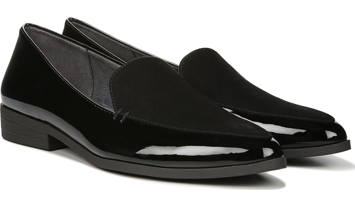 dr scholls patent loafers