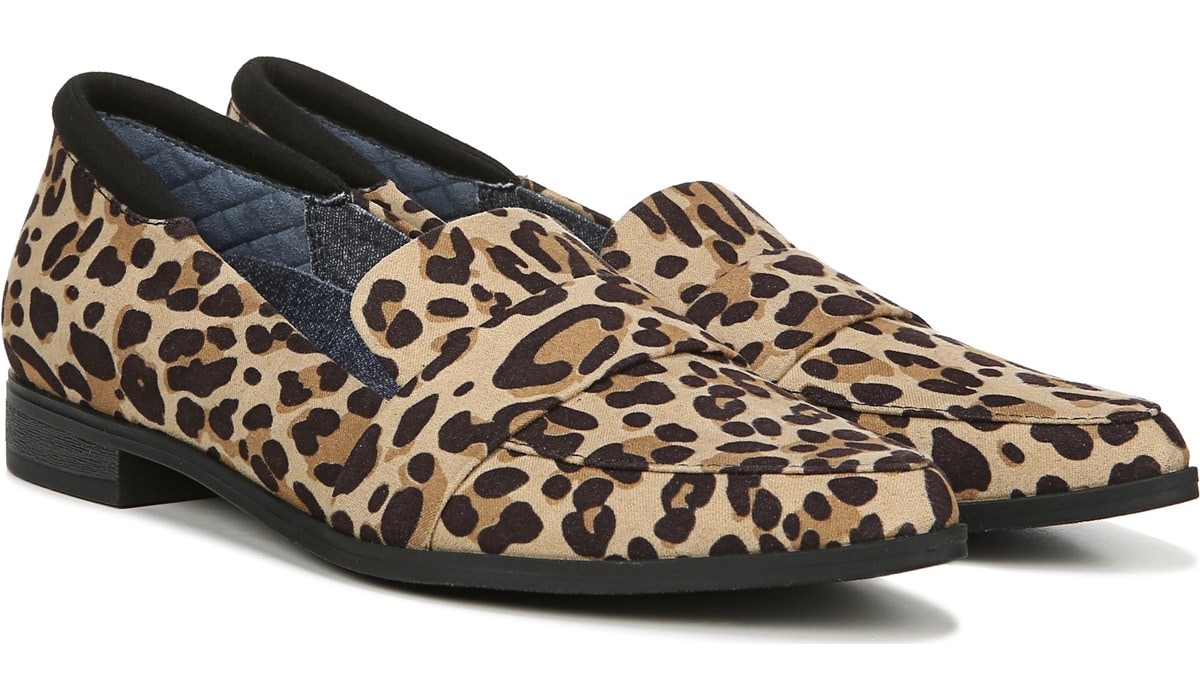 dr scholls leopard flats