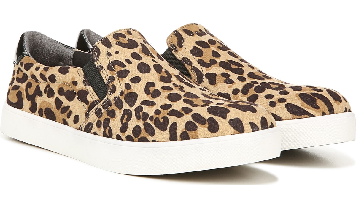 leopard print slip on sneakers