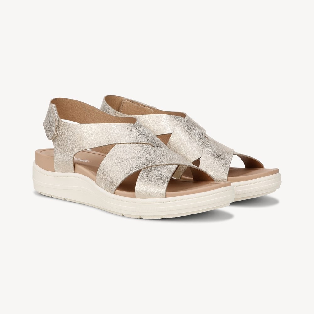 Scholl's Women's Time Off Sea Wedge Sandal Women's Sandals