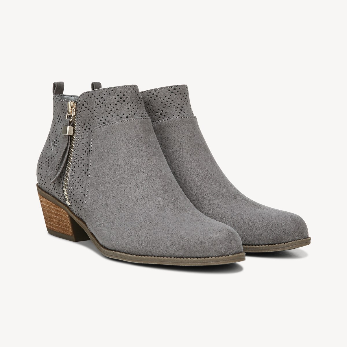dr scholls grey booties