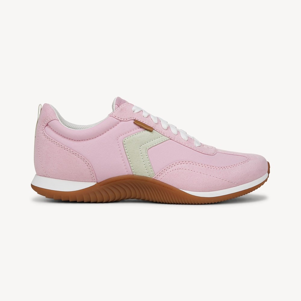 (取寄) ドクターショール レディース グッド オル デイズ レースアップ Dr. Scholl's women Good Ol Days Lace-Up Pink aloe Fabric Dr. Scholl's Women's Good Ol Days Lace Sneaker | Women's Sneakers
