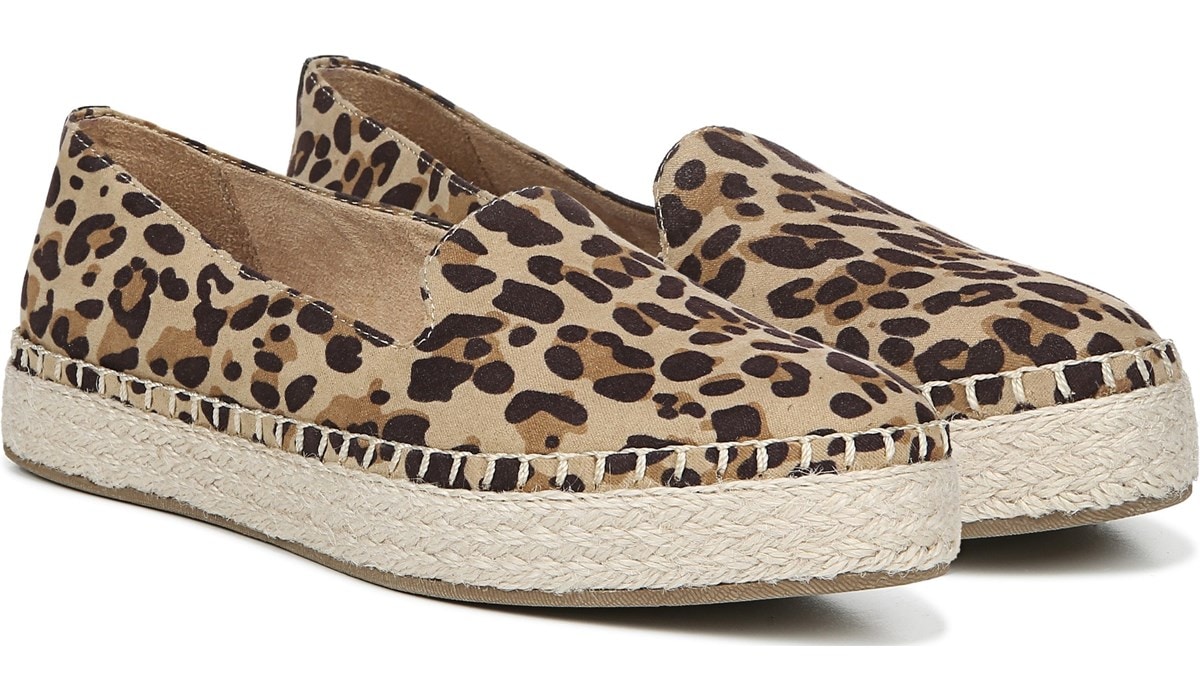 dr scholl's leopard print