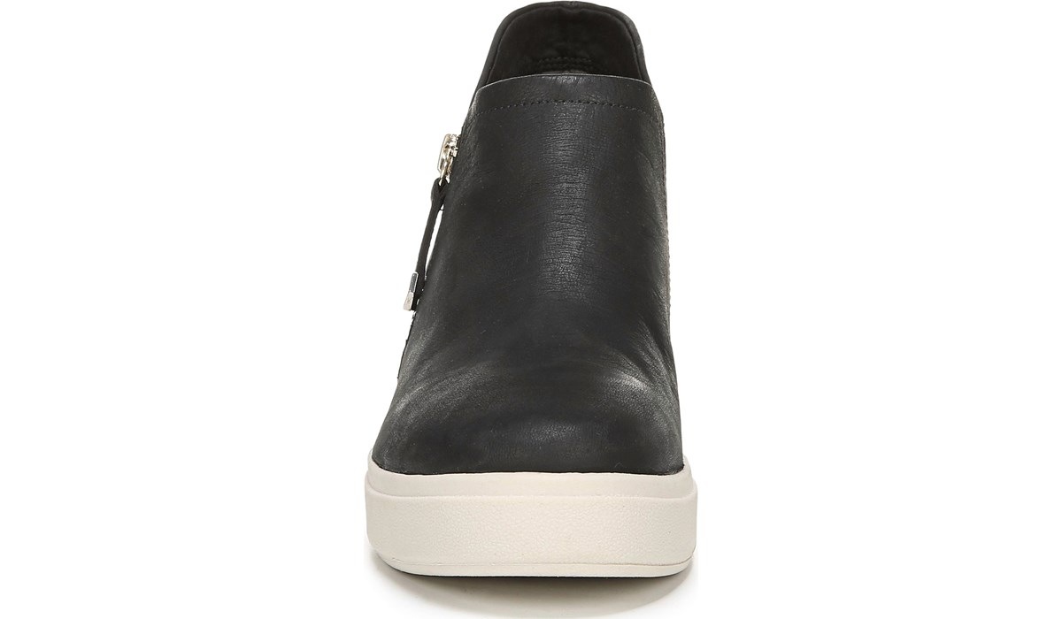 wedge zip sneakers