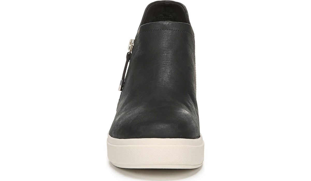 sneaker wedge bootie