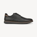 Black/Black Faux Leather
