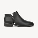 Black Faux Leather