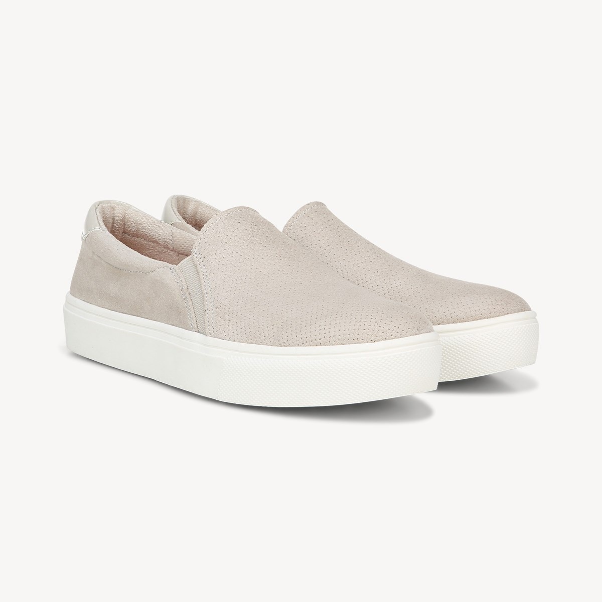 dr scholls grey slip ons