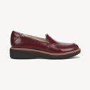 Burgundy Faux Leather
