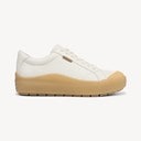 Off White Faux Leather