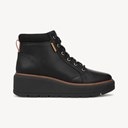 Black Faux Leather