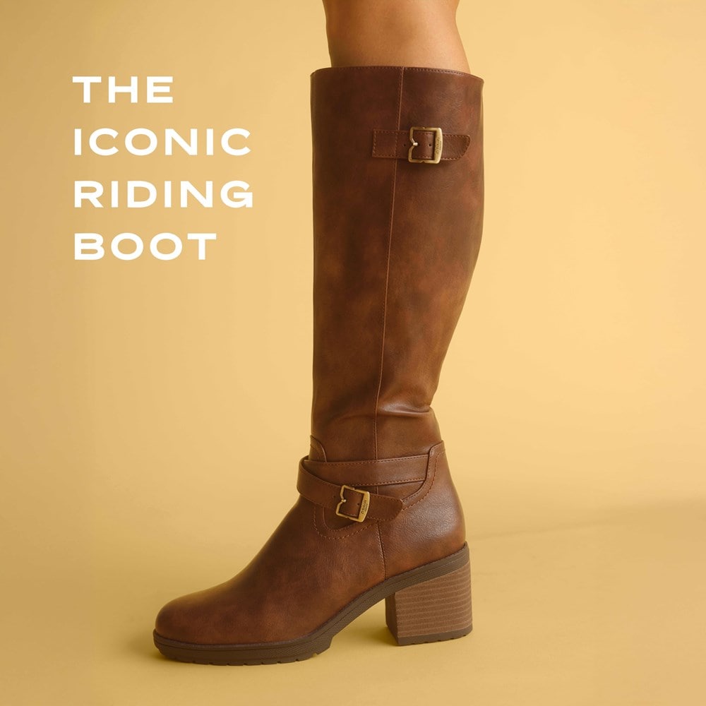 Dr. Scholl's Women's Prairie Block Heel Knee High Boot | Women's Boots