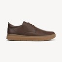 Dark Brown Faux Leather