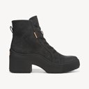 Black Faux Leather