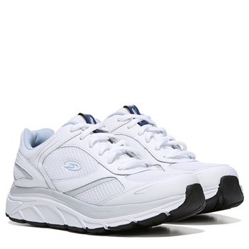 dr scholl's white tennis shoes