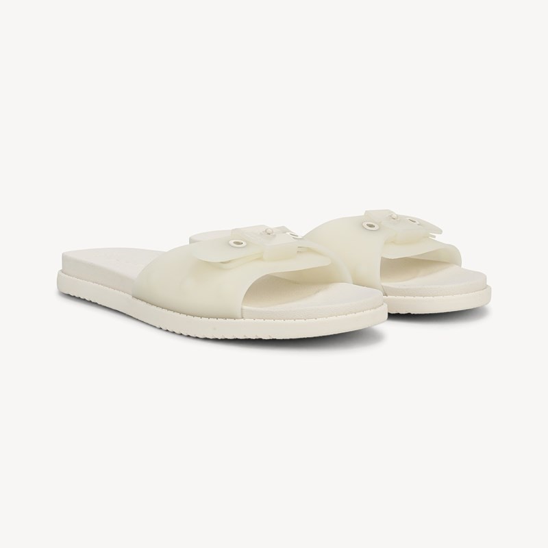 Dr. Scholl's Women's So Original Jelly Slide Sandal Off White Jelly DRSCH Leather 9.0 M