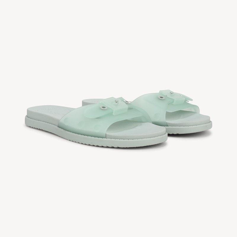 Dr. Scholl's Women's So Original Jelly Slide Sandal Ocean Green Jelly DRSCH Leather 10.0 M